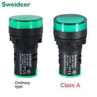LED Indicator Light 12v 24v 220v 380v Red Green Yellow Blue Signal Light 16mm 22mm Signal Lamp