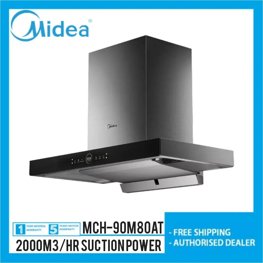 MIDEA MCH-90M80AT AUTO STEAM WASH CLEANING TECHNOLOGY 1800m3/h HIGH SUCTION POWER