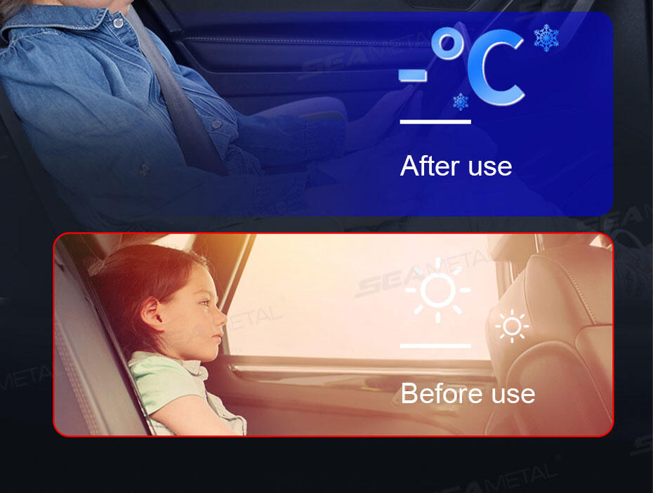 Magnetic Car Side Window Sunshade For Uv Protection & Cooling_voghion.com
