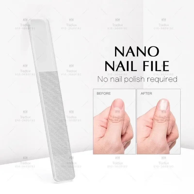 [Malaysia Stock] Glass Nail File nail polish Shiner Nail Buffer Pengilat Kuku