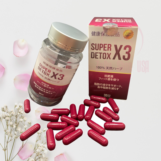 Giới Thiệu về Thuốc Giảm Cân Super Detox X3 của Nhật