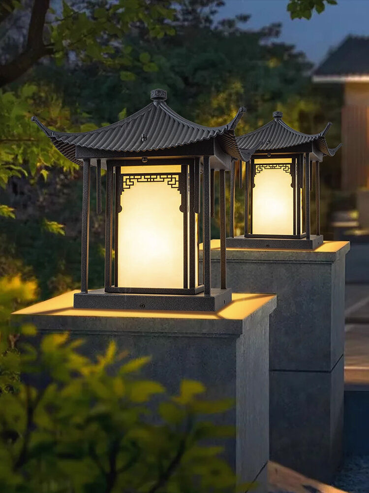 GAOBIGEGE | Waterproof New Chinese Style Outdoor Wall Lamp Harga 476 Ringgit*Penghantaran Percuma