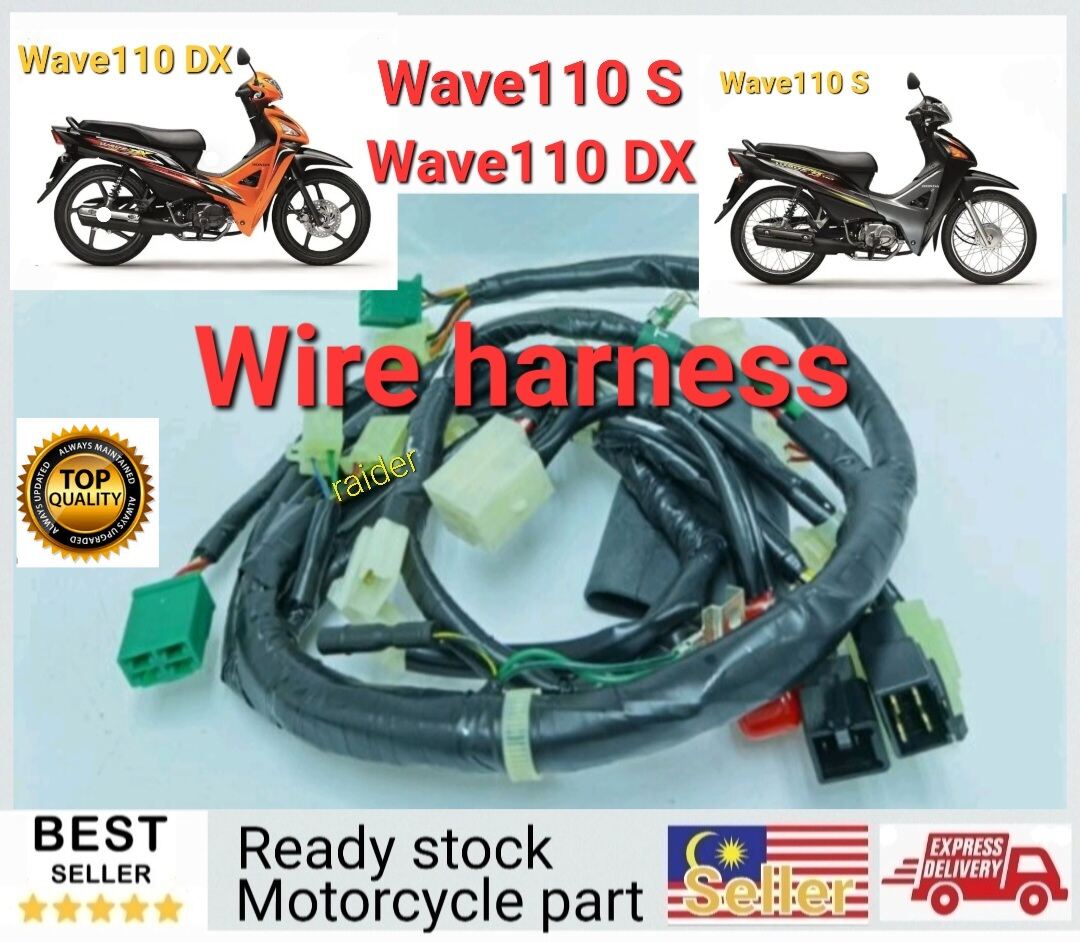 KICK START ] Honda Wave110 DX / Wave110S Meter Assy Wave 110DX / Wave DX /  Wave S Speedometer Assy METER ASSY