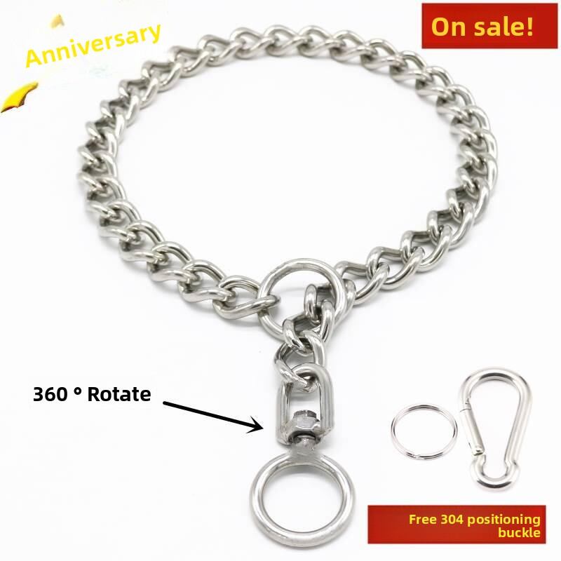 gumahus | Stainless Steel Dog Leash Chain Harga 174 Ringgit*Penghantaran Percuma