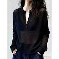 Loowmane | Slimming Soft Versatile Spring Knit Blouse