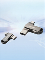 Lexar | 128GB Dual Use USB Drive for Phone and Computer Support OTG Type-C Interface Encryption for iPhone Android Samsung