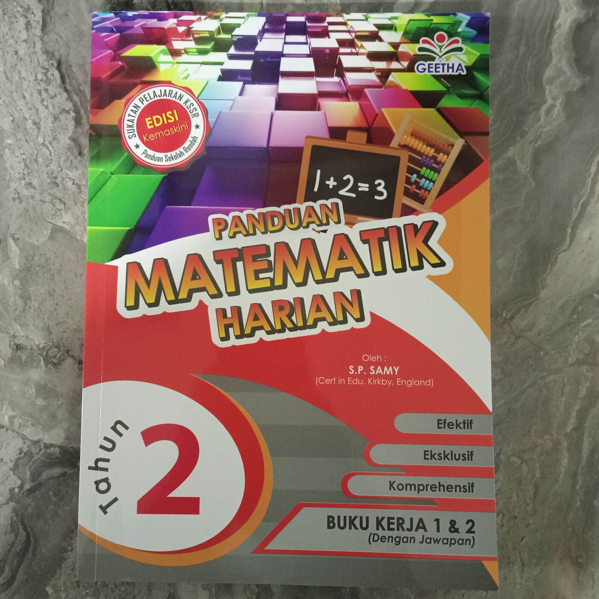 PANDUAN MATEMATIK HARIAN TAHUN 1(GEETHA BOOK) | Lazada