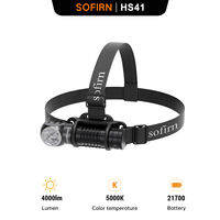 Sofirn Hs41 Đèn pha 4000lm 21700 USB C Có Thể Sạc Lại Với sạc dự phòng Đèn Pin Sst20 Đèn pin Led Chỉ Số