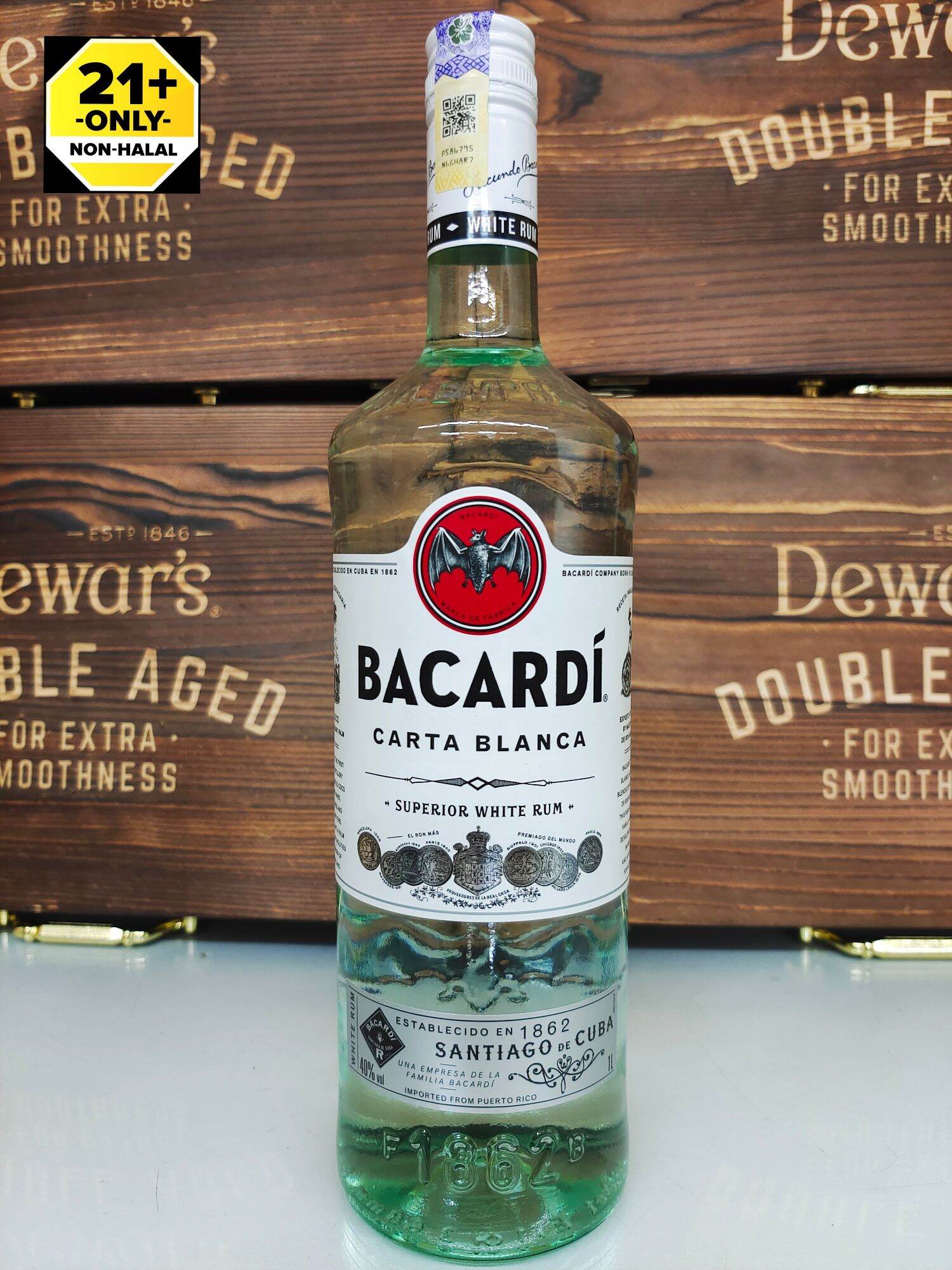 Bacardi Carta Blanca White Rum 750ml 💯 Original Ready Stock | Lazada
