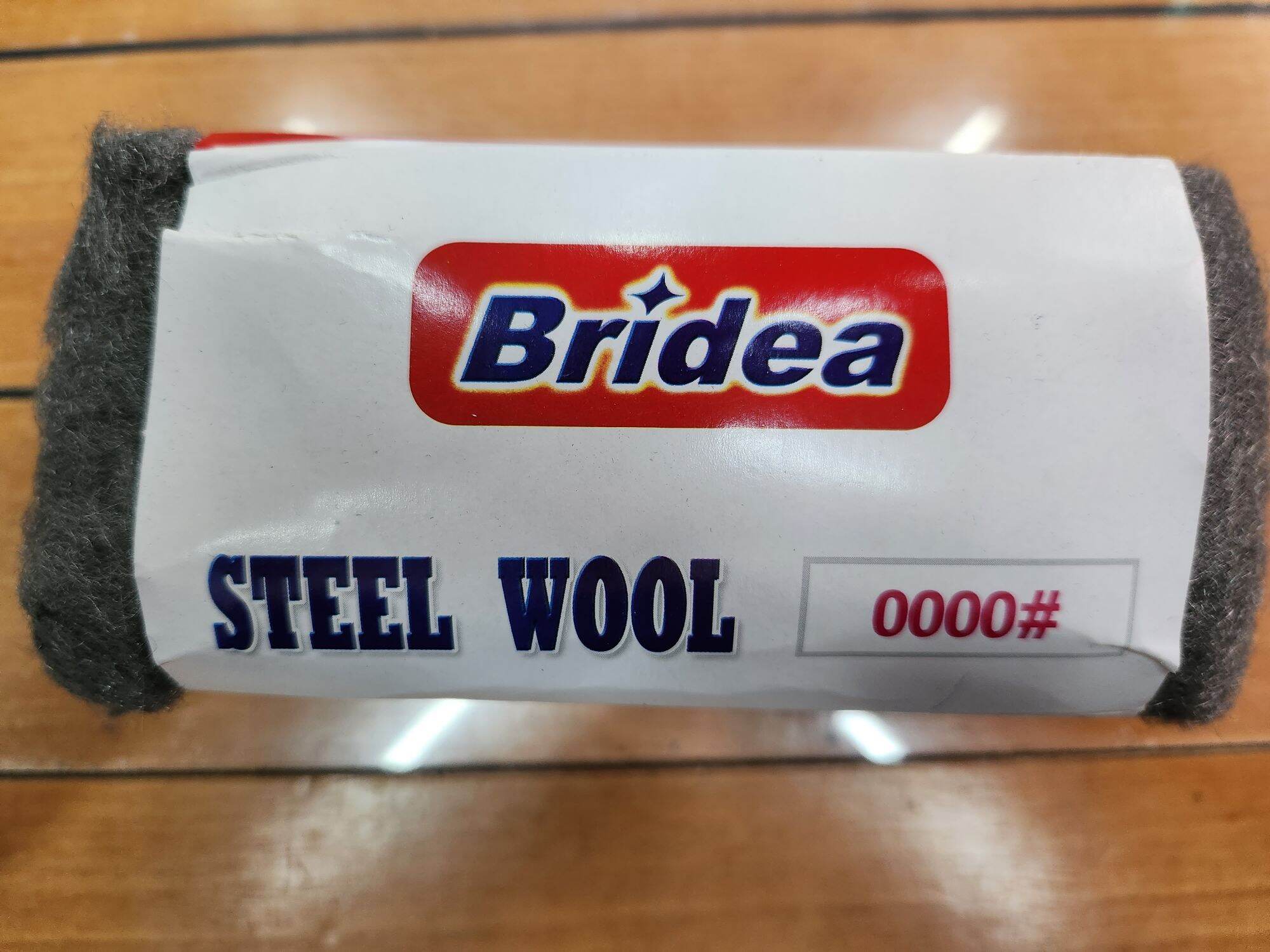 STEEL WOOL 0000 ULTRA FINE CHROME METAL POLISH, 120G Lazada
