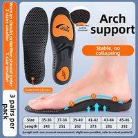ZUYINBULUO | Shock Absorbing Shoe Inserts Cushioning Arch Support Breathable