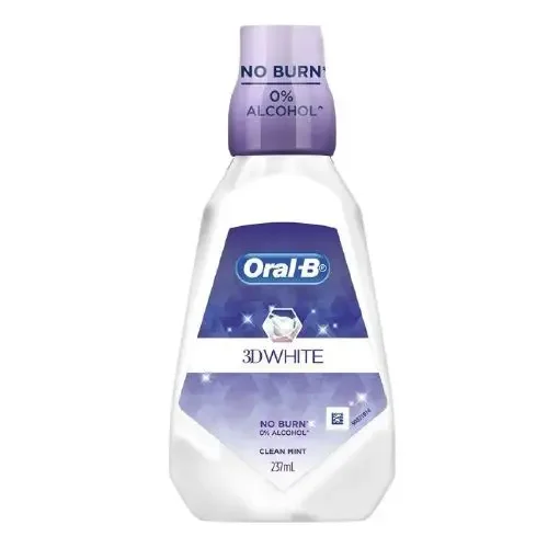 (237ml) Oral B 3D White Mouthwash