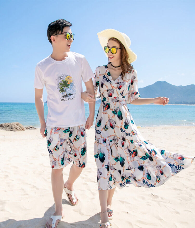 Beach clearance couple dress