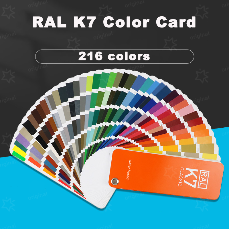 Germany RAL Classic Color Card K7 216 colors international standard RAL ...