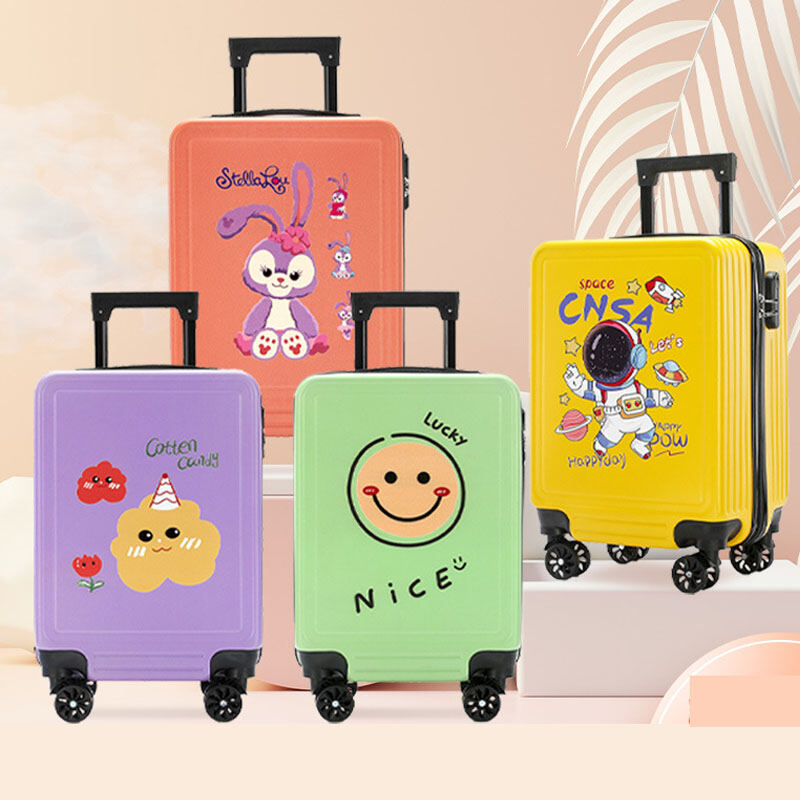 Travel Suitcase Girly Luggage 18 Inch Cartoon Cute Child Boy Cabin
