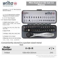 Wiha | Mini Ratchet Screwdriver Set GOBOX Small Kit
