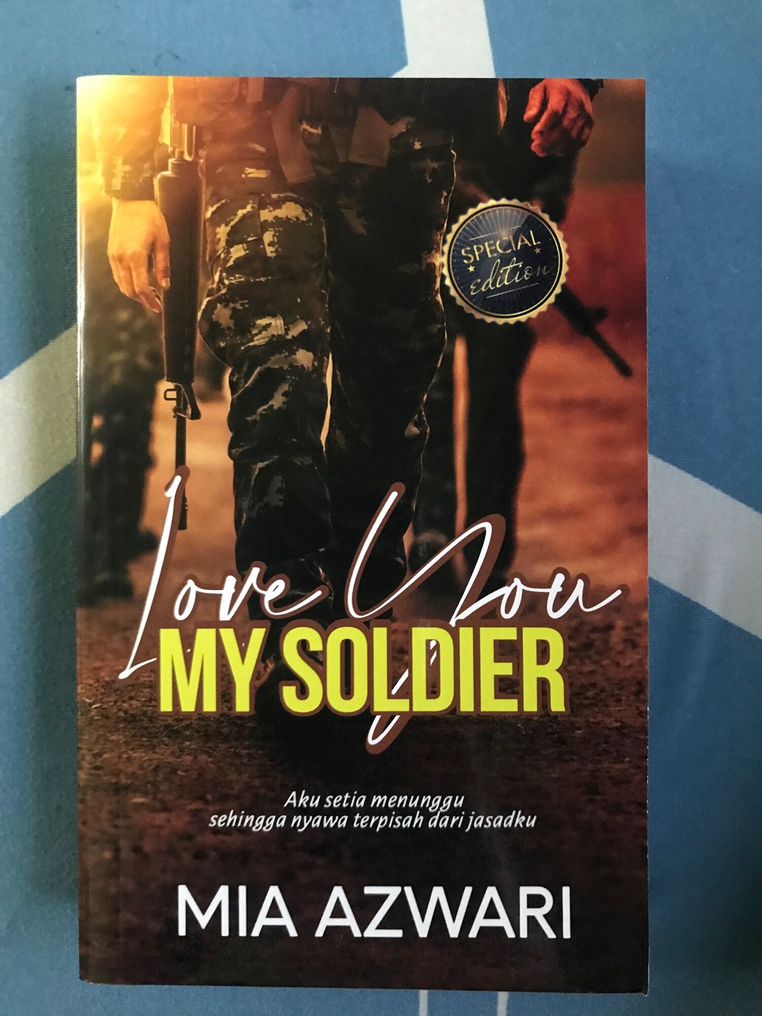 NOVEL BARU LOVE YOU MY SOLDIER KARYA MIA AZWARI Malaysia