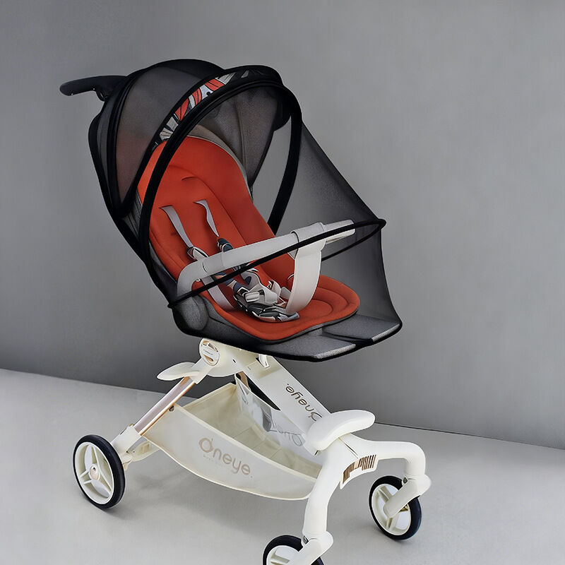Universal Baby Stroller Mosquito Net Full Cover Encryption Mesh Anti-Mosquito Accessory for Baby Walking Outdoors Protection
