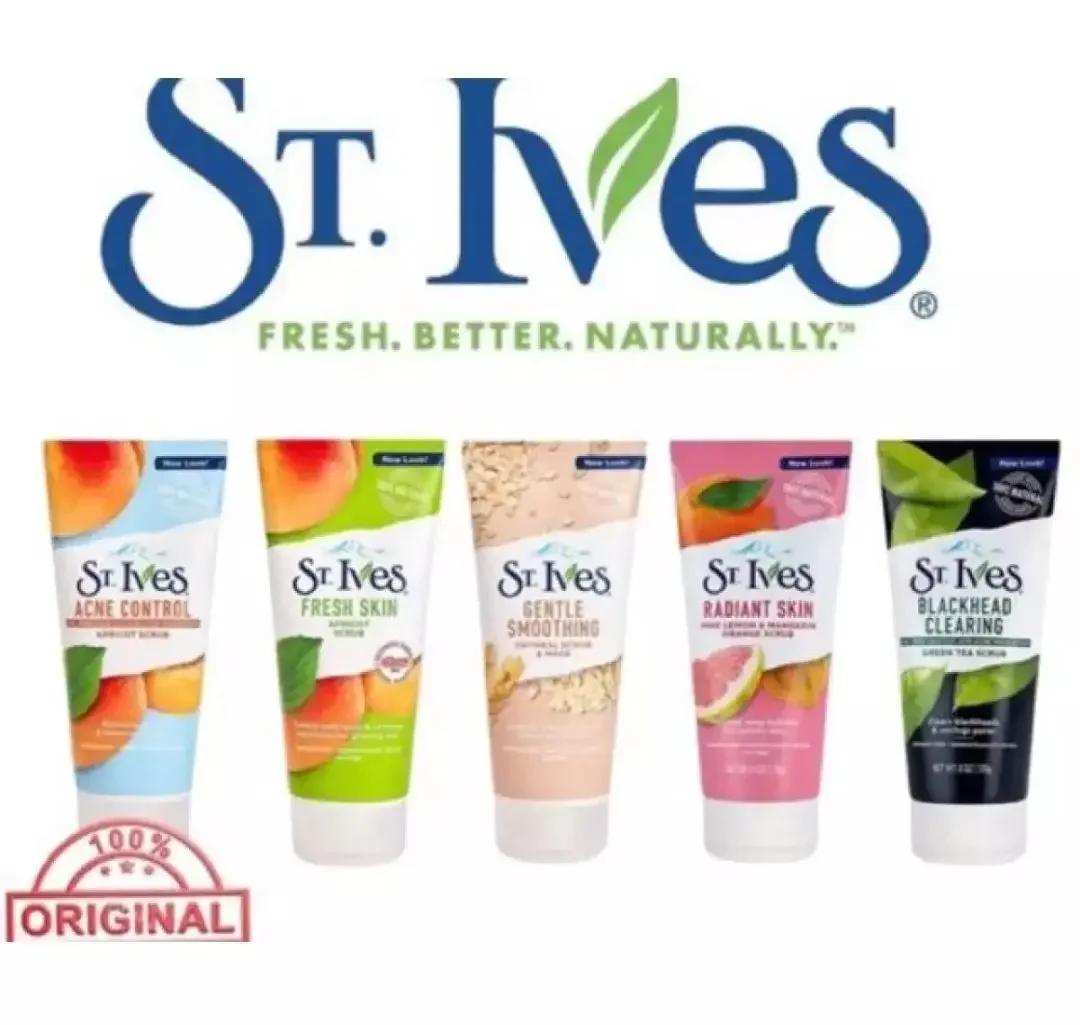 Lowest price!! St.Ives Face Scrub Gentle,Radiant,Fresh Skin Scrub 170g