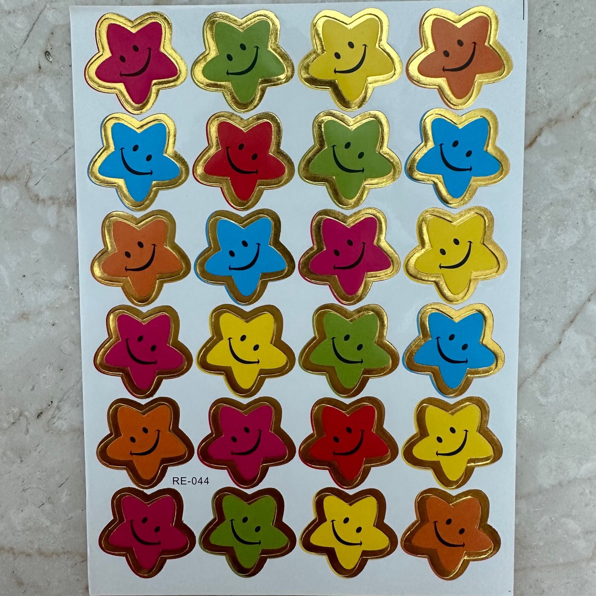 24pcs STAR STICKERS Cute Stickers Stickers for students