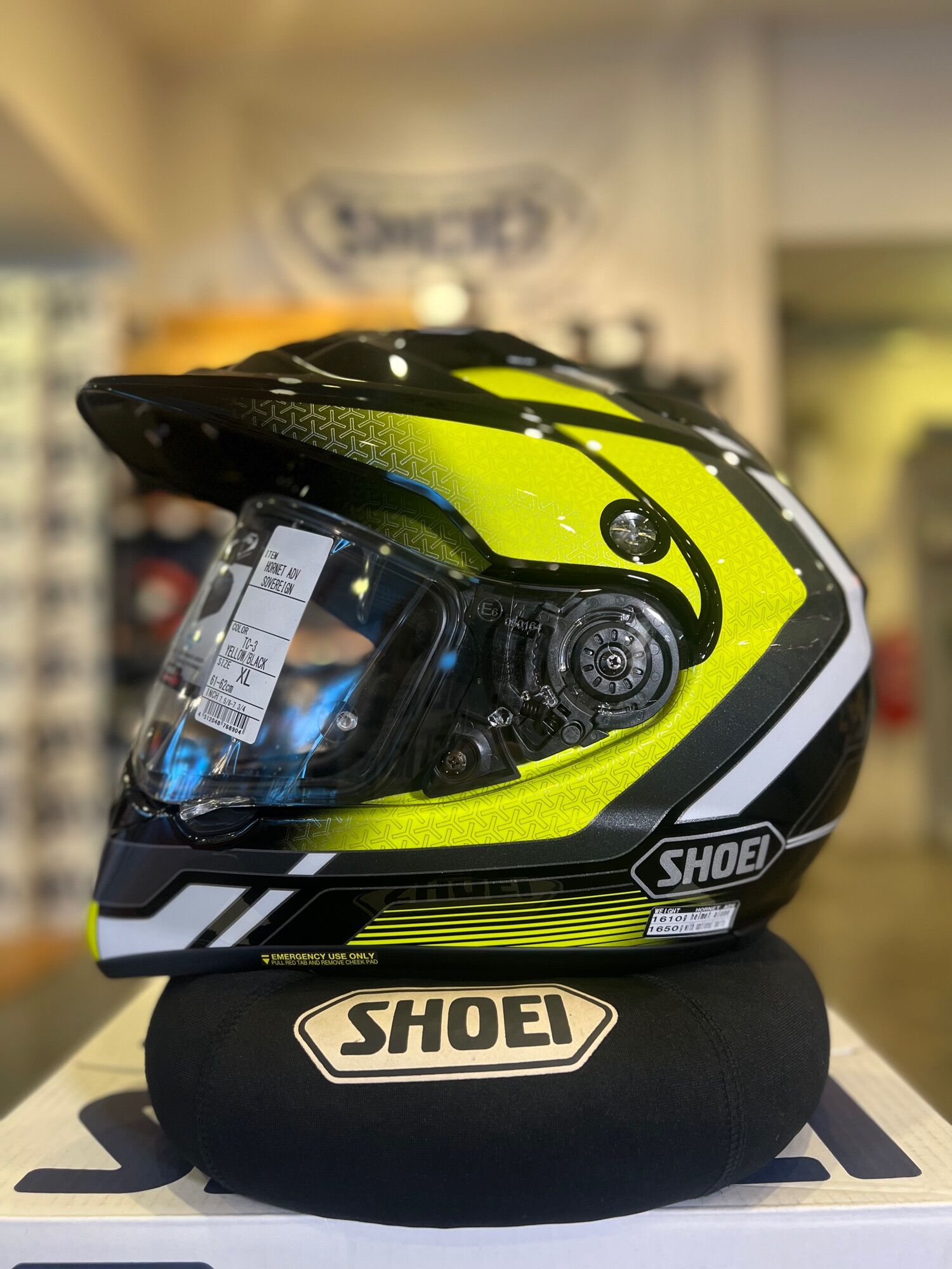 SHOEI HORNET ADV SOVEREIGN TC-3 (OFFICIAL DEALER) 5 Years SHOEI HORNET ADV SOVEREIGN TC-3 (OFFICIAL DEALER) 5 Years
