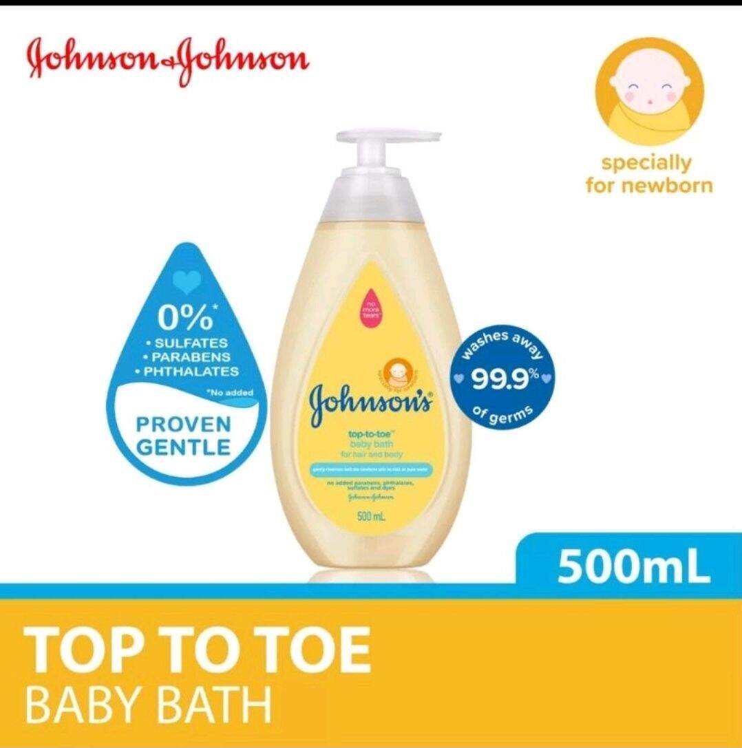 Johnsons Active Kids Strong & Healthy Shampoo/ Head-To-Toe Gentle Baby Wash&Shampoo