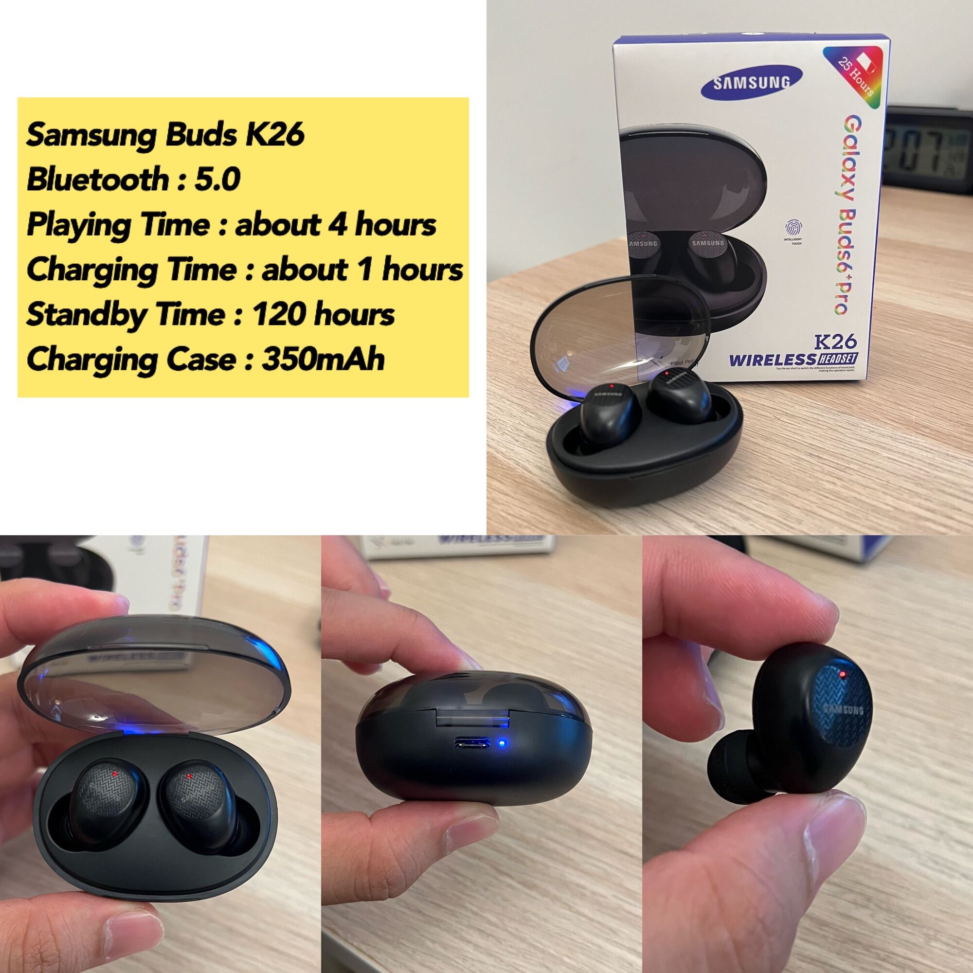 Galaxy buds standby discount time