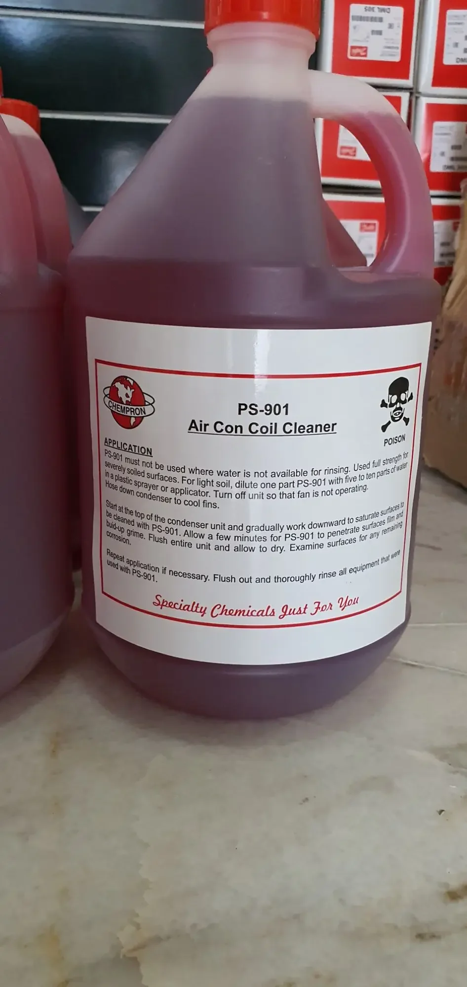 Chemical air coil cleaner (alkaline)
