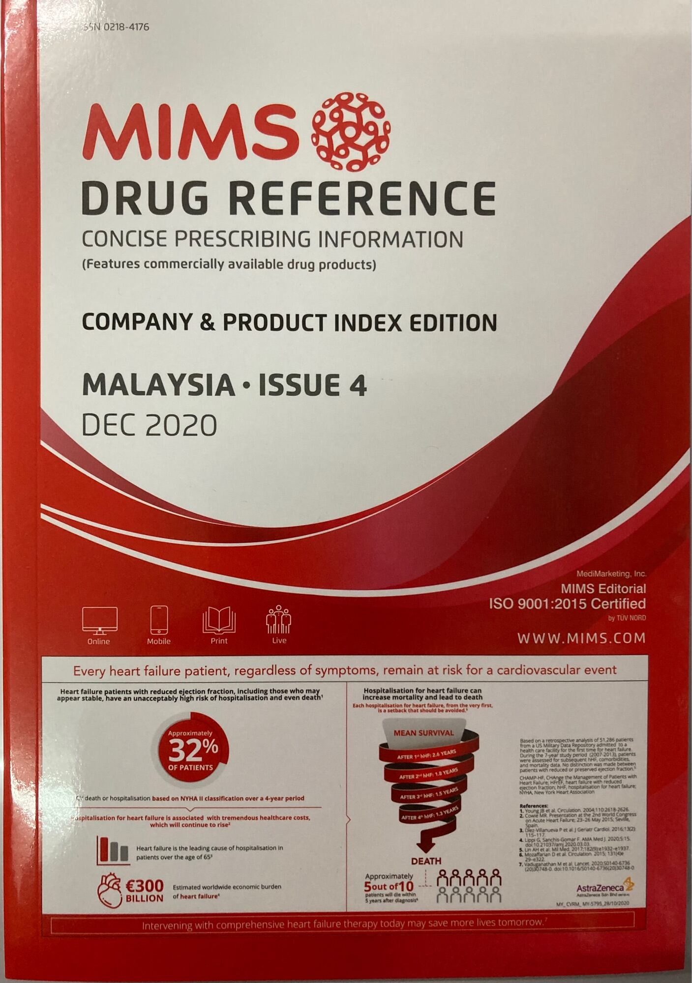 MIMS Drug Reference concise prescribing information malaysia issue 4