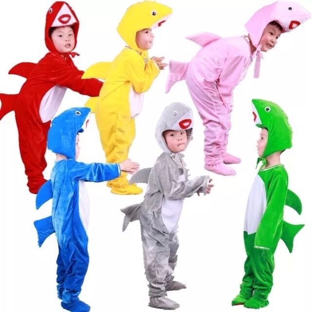 Premium PinkFong Baby Shark Family Costumes Halloween | Lazada