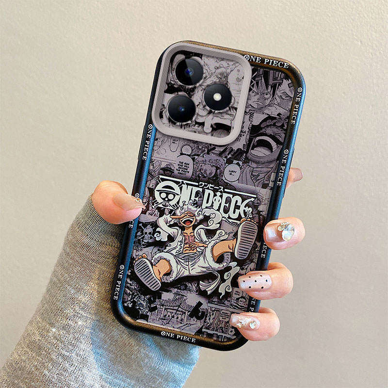 Realme Note 80 Case For Realme Note 80【Four corners are shock-proof silicone soft case cartoon cute female boy camera protection phone case cover-Y1】