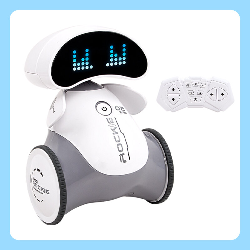 Emo Robot Rc Smart Intelligent Infrared Touch Sensor 2.4G Wireless...