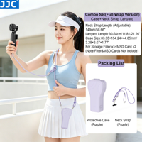 JJC Túi 4P bảo vệ trường hợp ABS vỏ cứng cho DJI OSMO Túi 4P với 3 bộ lọc khe cắm & 2 MSD khe cắm thẻ cho tất cả-trong-một lưu trữ | 6 màu sắc avalable