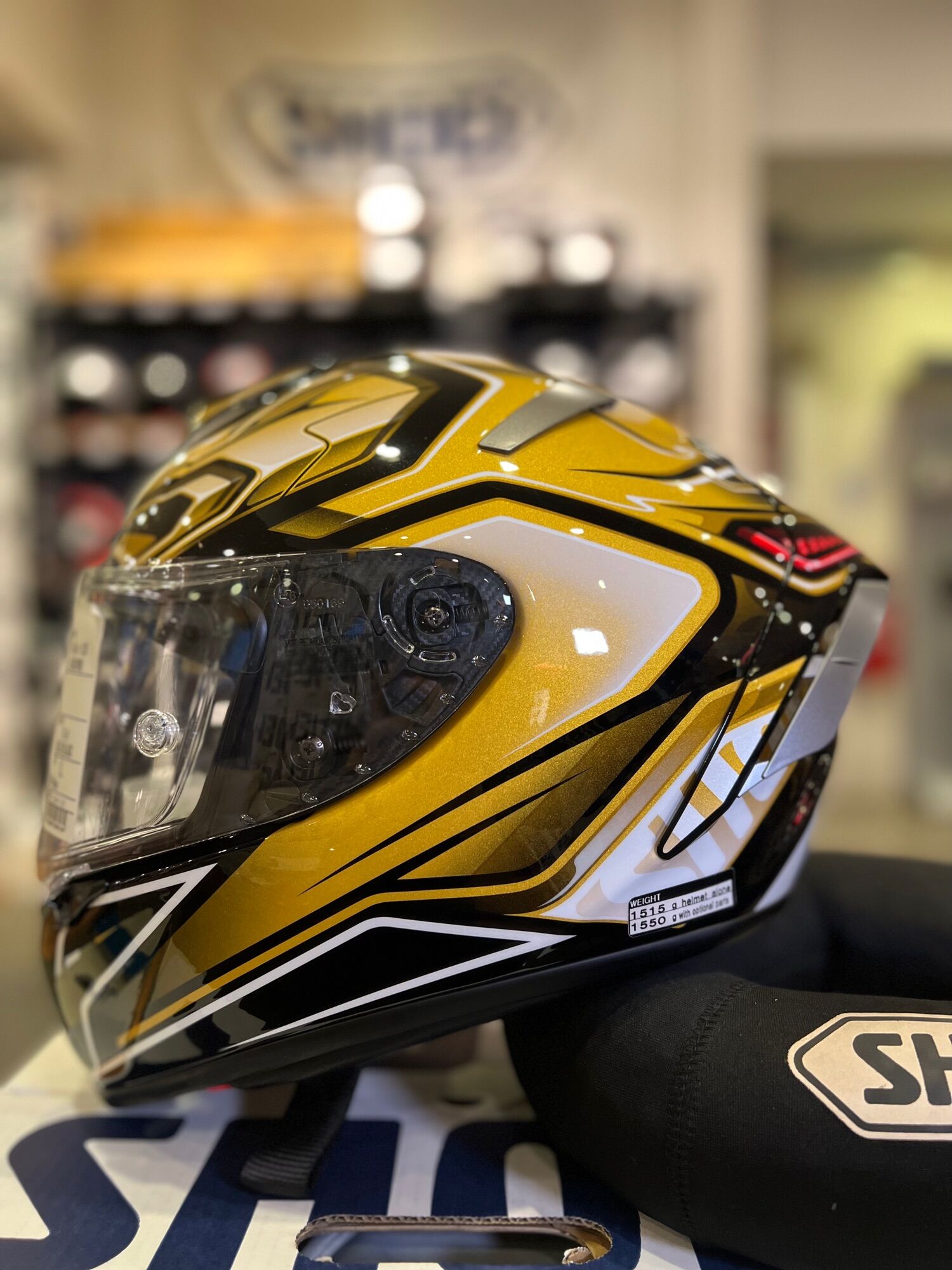 SHOEI X-SPIRIT X SPIRIT III AERODYNE TC-9 (OFFICIAL DEALER