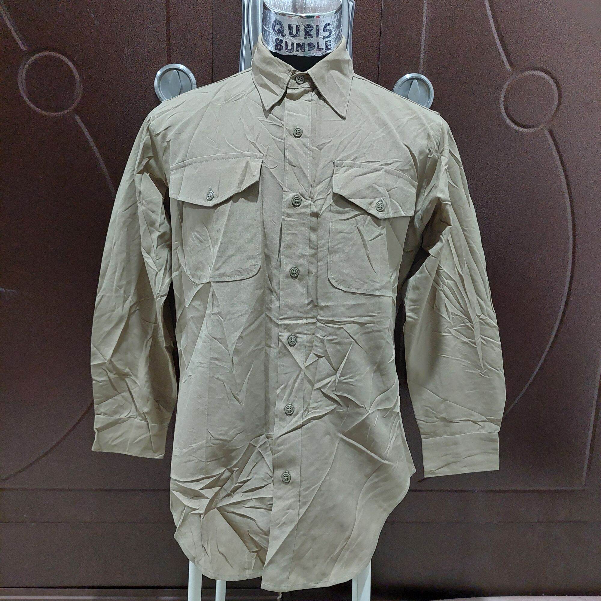 vintage creighton usmc military shirt