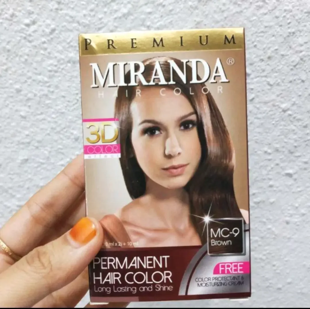 Miranda Hair Color Pewarna Rambut Brown