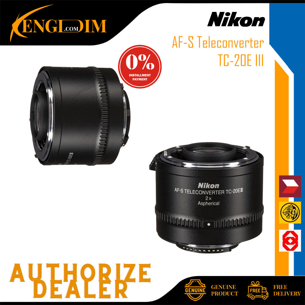 Nikon AF-S Teleconverter TC-20E III (Nikon Malaysia Warranty