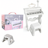 TANGJIUGONG | Children Electronic Piano With Microphone Toy