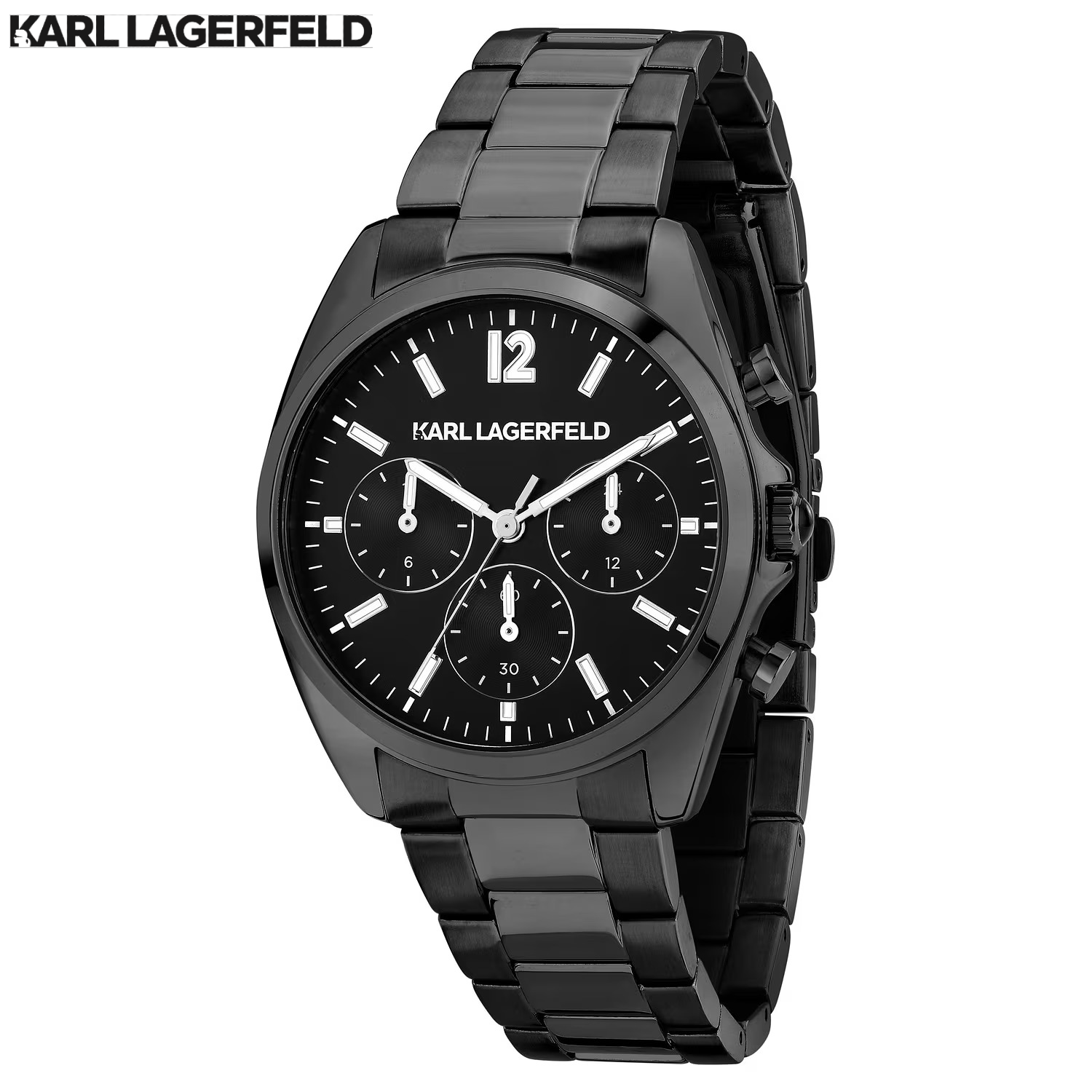 KARL LAGERFELD ROUND ESSENTIALS Women's 38MM Quartz Watch Stainless Steel Bracelet ราคา 10,348 บาท*ส่งฟรี