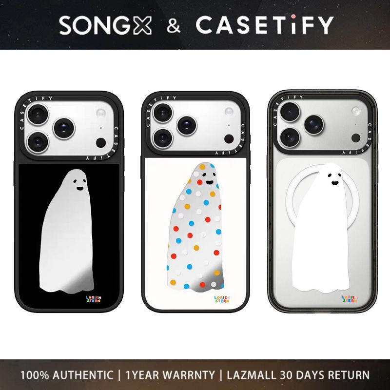 SONGX Casetify Phone Case Co Branded Ghost Little Devil Case With Magsafe For iPhone 17 16 15 14 13 12 Pro Max/ iPhone 17 16 15 14 13 12 Pro/ iPhone 17 16 15 14 13 12 Anti Fall Phone Protective Cover