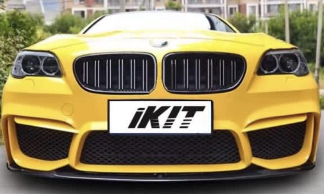BMW F10 M4 front bumper carbon fiber diffuser skirt lip bodykit body