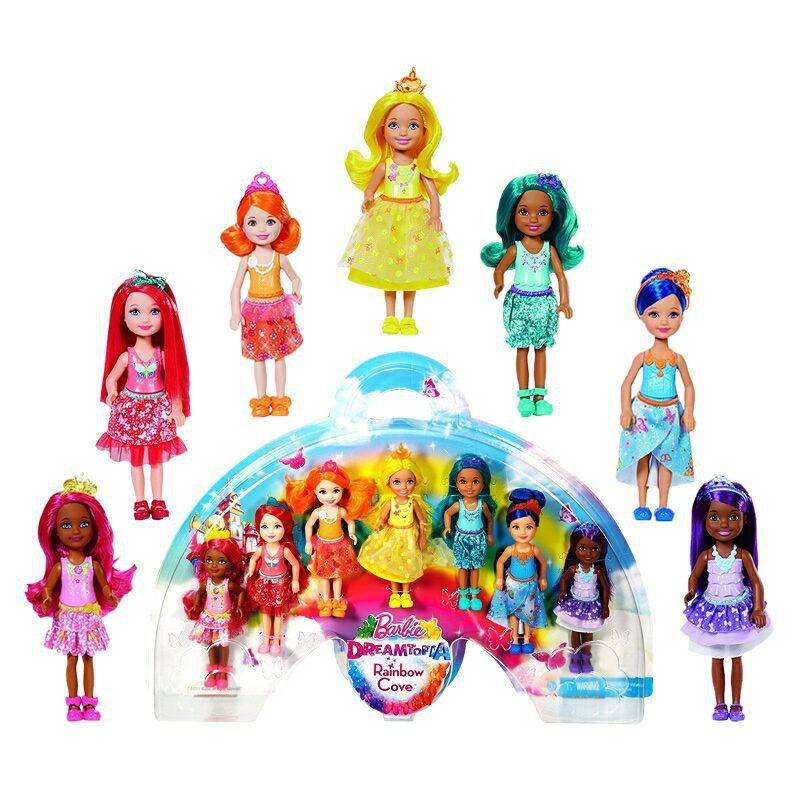 Loose pack Ready stock Original Barbie Dreamtopia Rainbow Cove 7