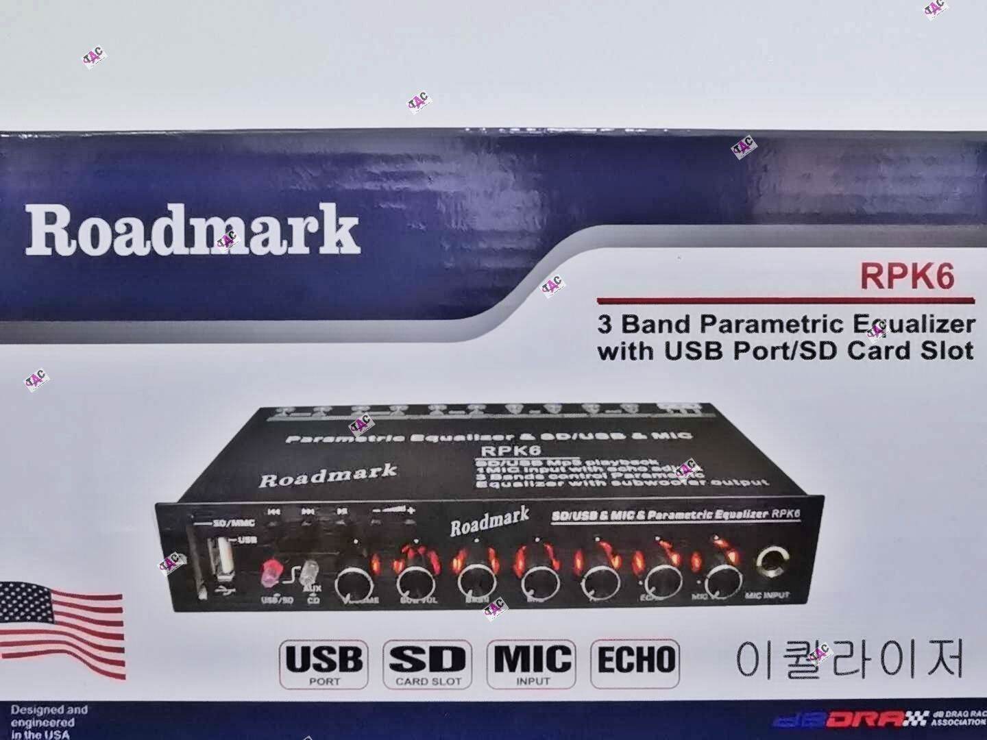 Car Audio Preamplifier Equalizer Band Control Karaoke Microphone Pre