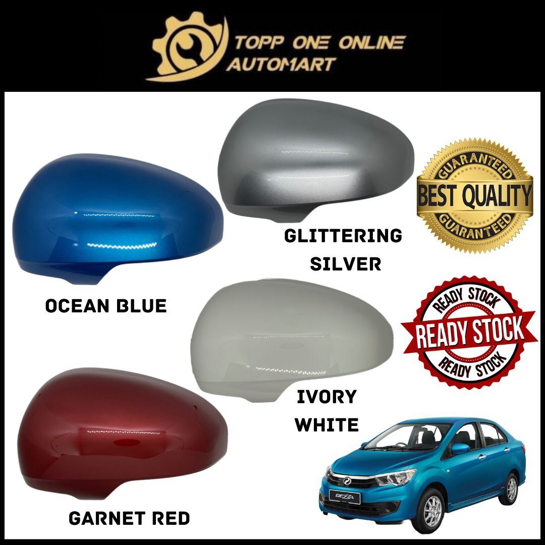 ORIGINAL PERODUA BEZZA SIDE MIRROR COVER WITH PAINT Lazada