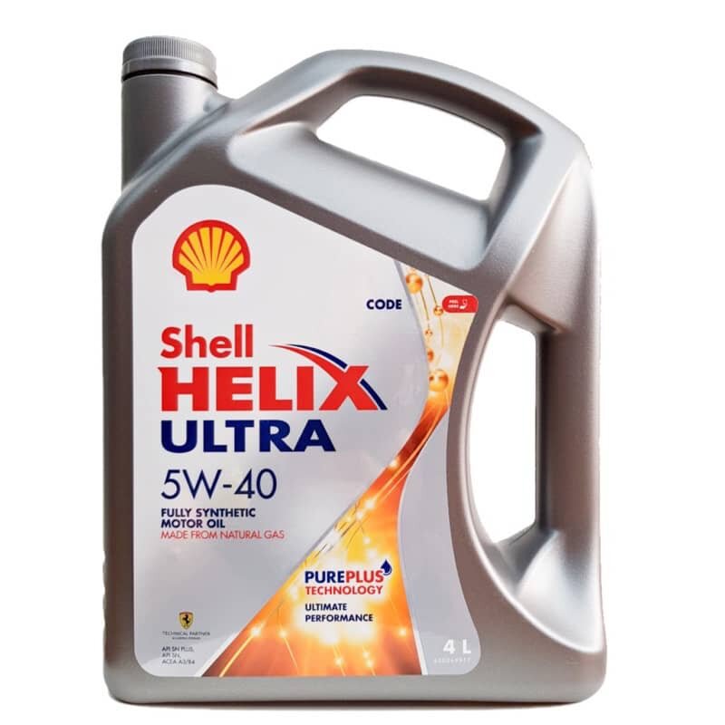 600036024/600039824 Shell Helix Ultra 5W40 Fully Synthetic Engine Oil