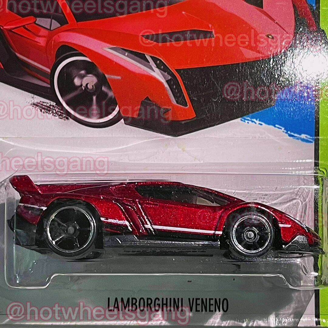 HotWheels Lamborghini Veneno Red Workshop Edition Lambo Veneno Collections  Car Toys Shinning Red Model Diecast Kereta Exotics | Lazada