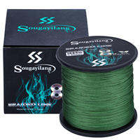 Sougayilang New 9 Strands PE Fishing Line Raid Fishing Line 300M 500M 1000M Multifilament Fishing Wire Carp Fishing Line Tool