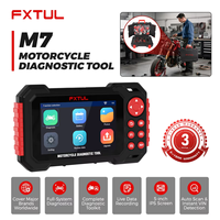 AUTOOL FXTUL M7 Công Cụ Chẩn Đoán Xe Máy – Máy Quét OBD2 Tự Động Màn Hình IPS 5″ Chẩn Đoán ABS & Động Cơ Phát Hiện VIN Tức Thì Ghi Dữ Liệu Tương Thích Với 70+ Thương Hiệu (BMW/Ducati/Yamaha/Honda/SYM)