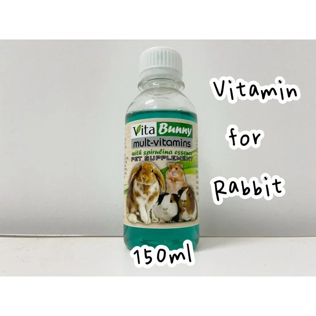 Vita Bunny Multi Vitamin with Spirulina Essence 150ml (For Rabbit, Hamster & Small Animals)