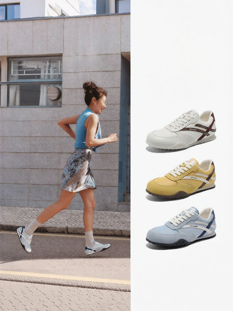 Belle | Retro Thin-Soled Training Shoes for Women Harga 409 Ringgit*Penghantaran Percuma
